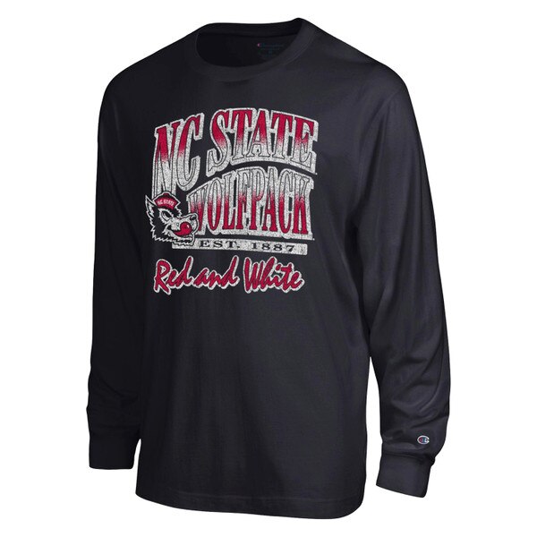 Black Long Sleeve All Star Tee - NC